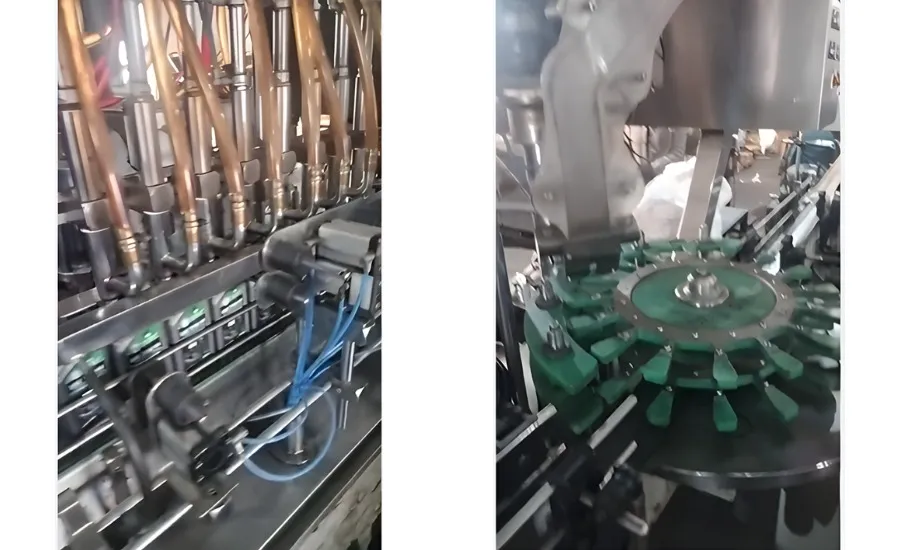 4 Head Volumetric Filling Machine
